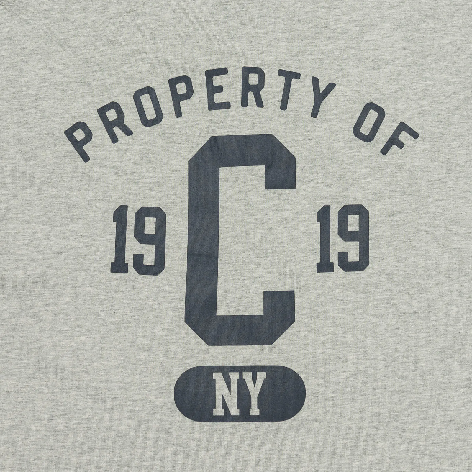 Graphic Big C T-Shirt - Grey Marle