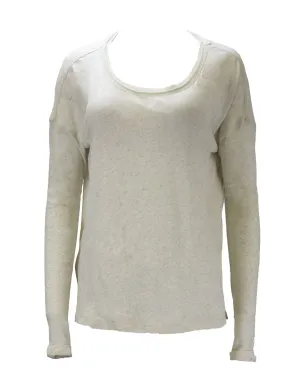 Grey State Women's Cotton Yummy Tee, Crème Heather, X-Small