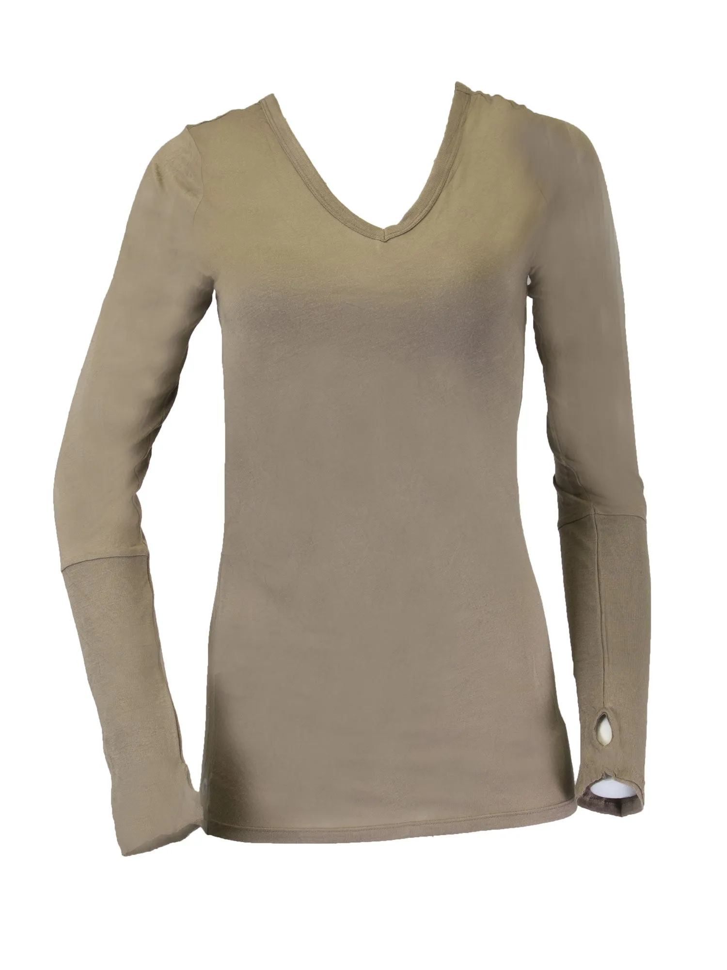 Grey State Women's V Front Back Tee $68 NEW