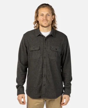 Grid Solid Long Sleeve Shirt