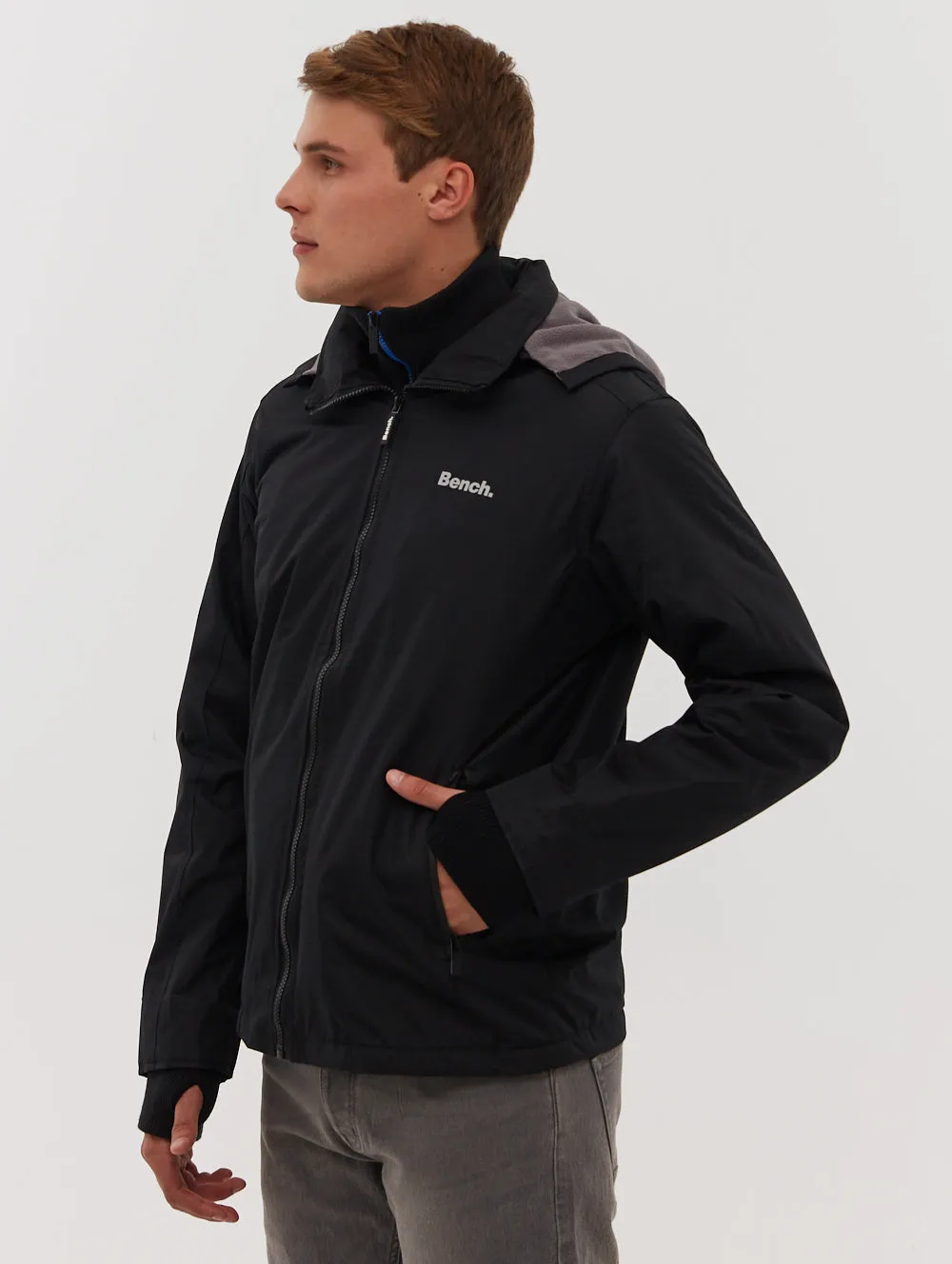 Hawn Double-Faced Ripstop Hooded Jacket