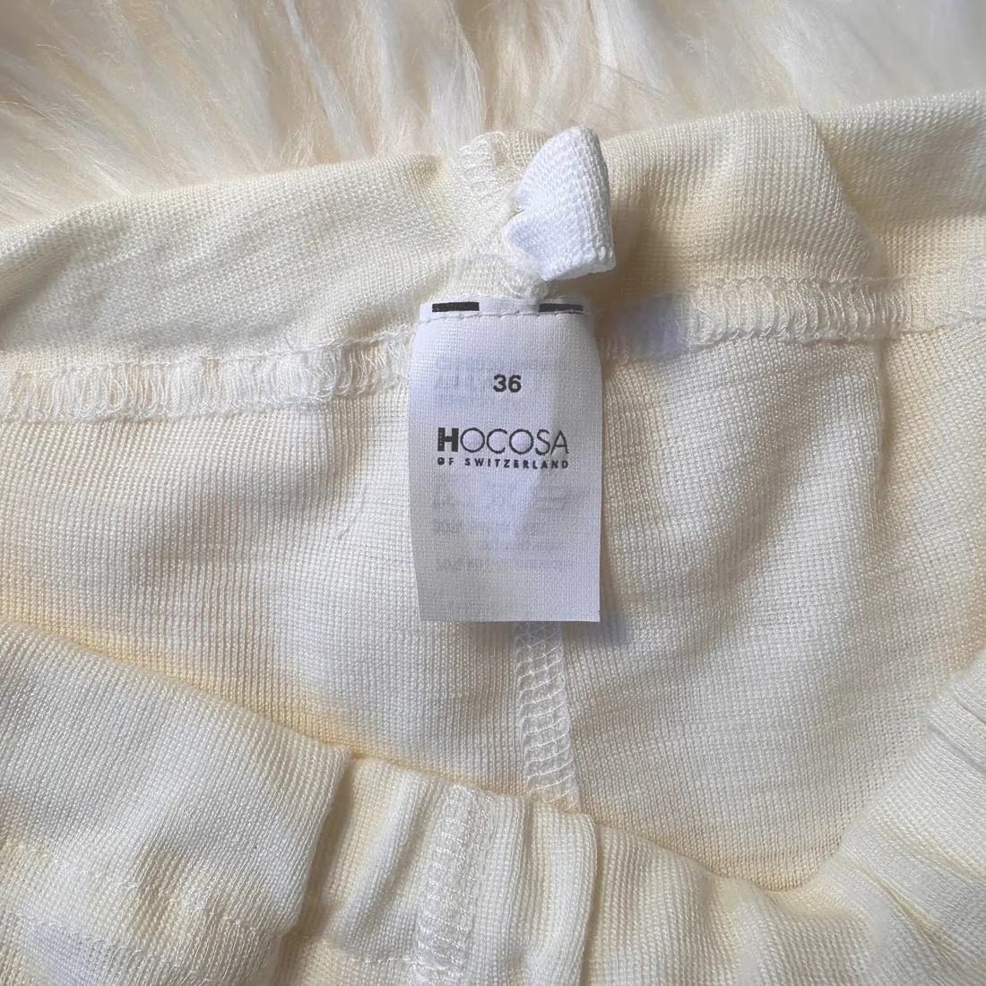 HOCOSA Women's Organic Wool 1/4-Length Wool Underwear Pants