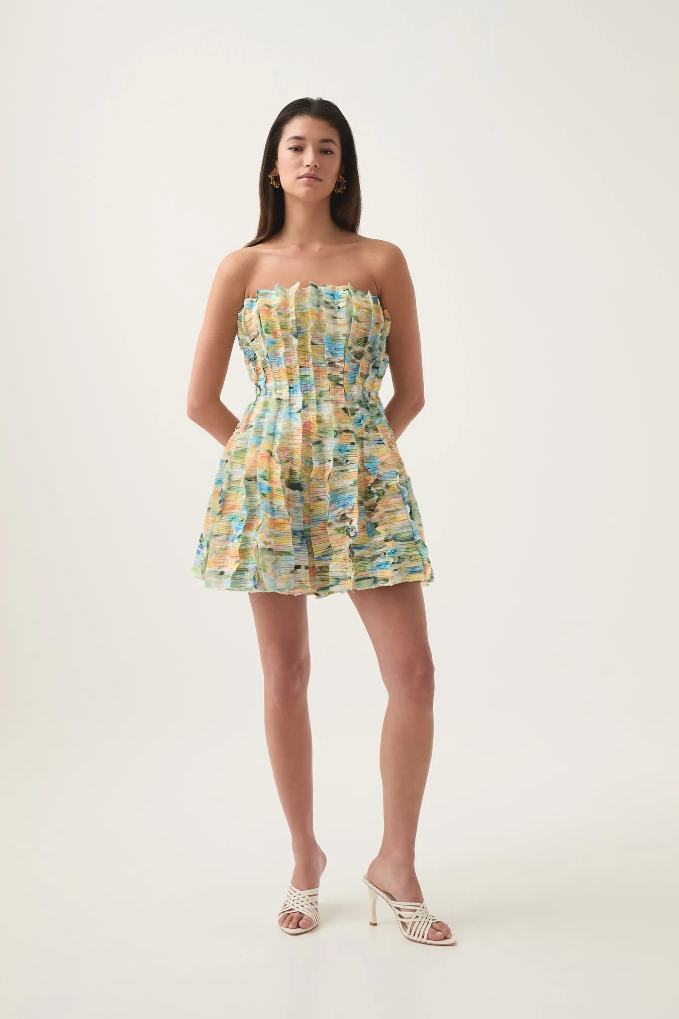 Hybrid Sleeveless Mini Dress