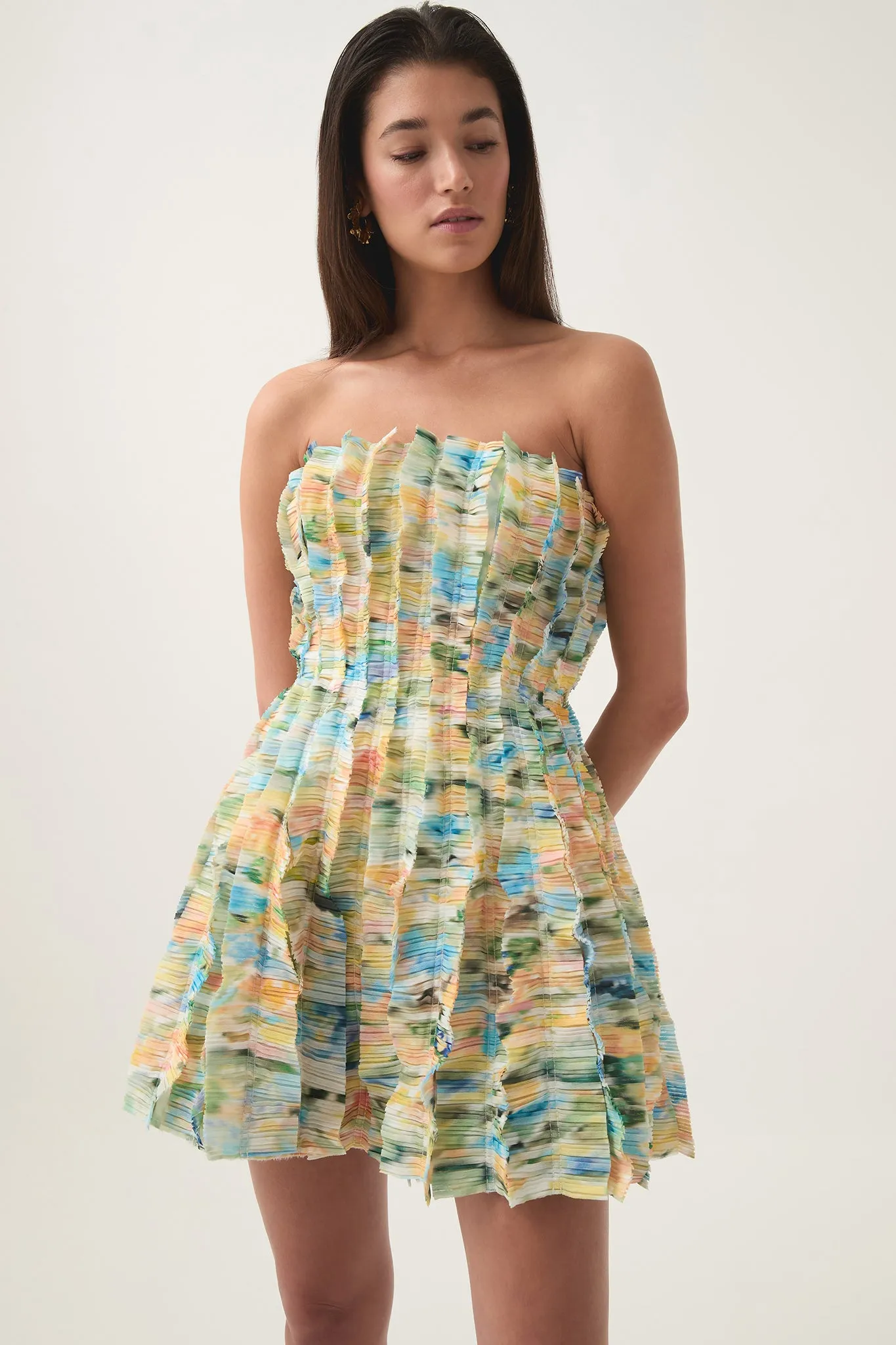 Hybrid Sleeveless Mini Dress