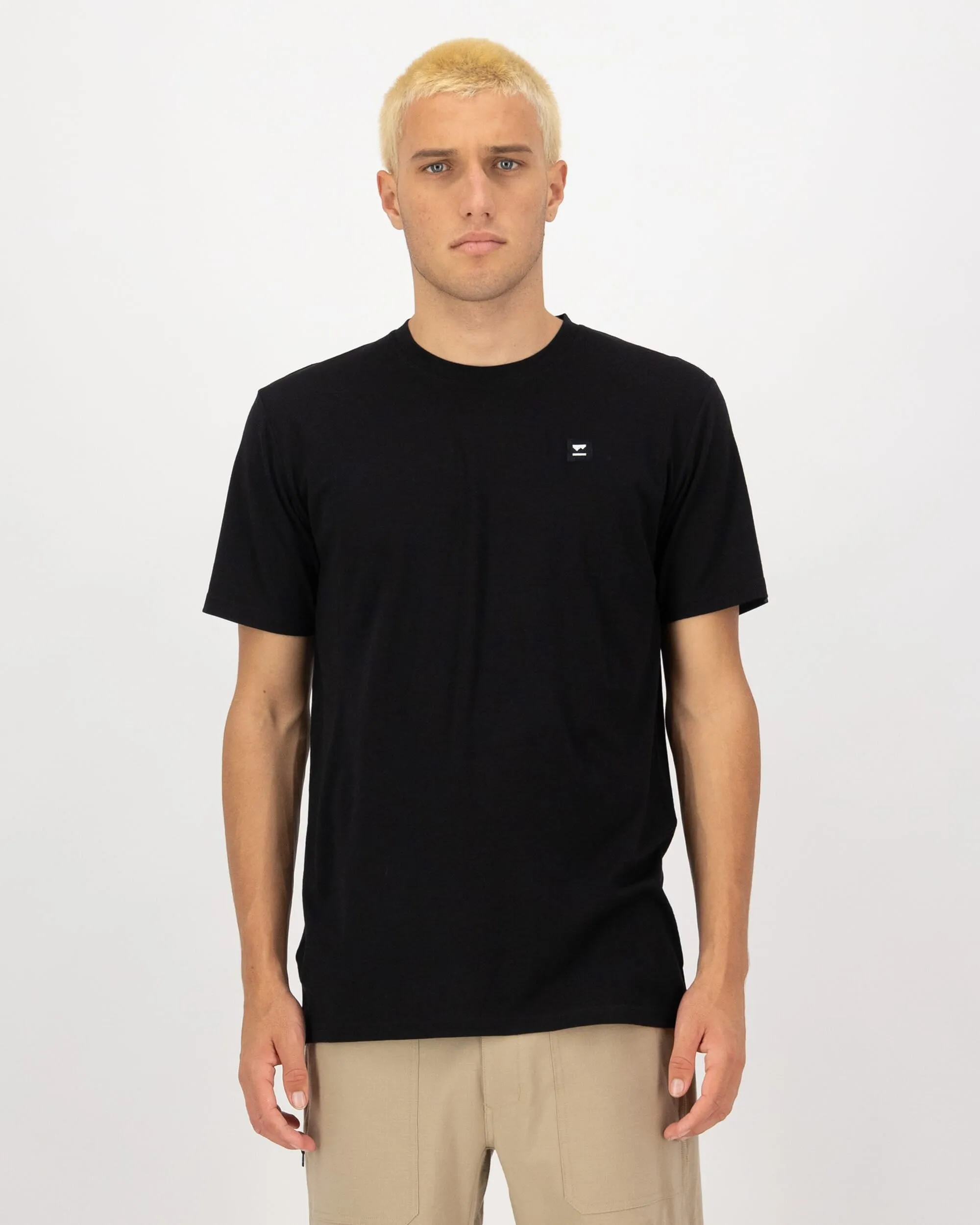Icon Merino Classic T-Shirt - Black