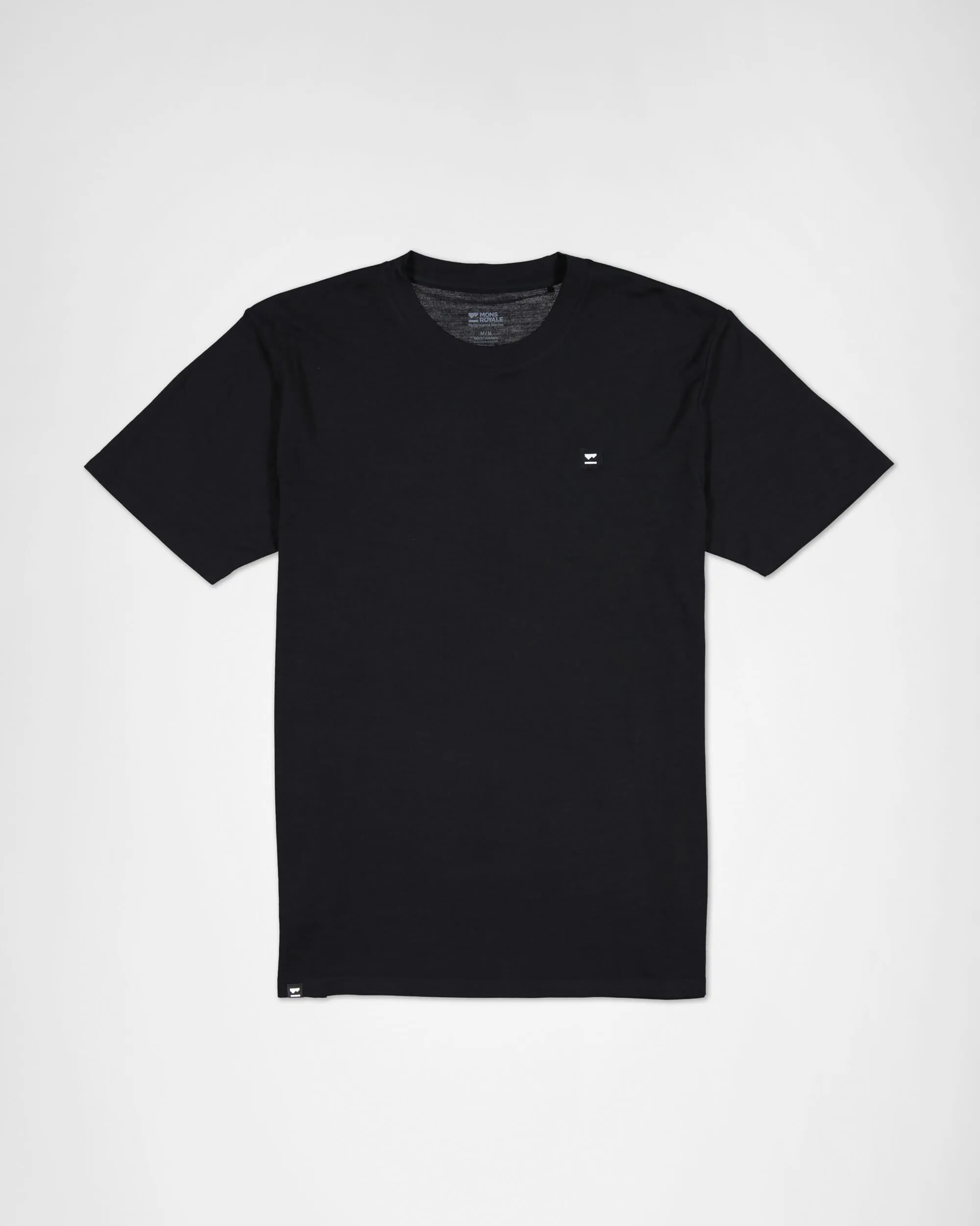 Icon Merino Classic T-Shirt - Black