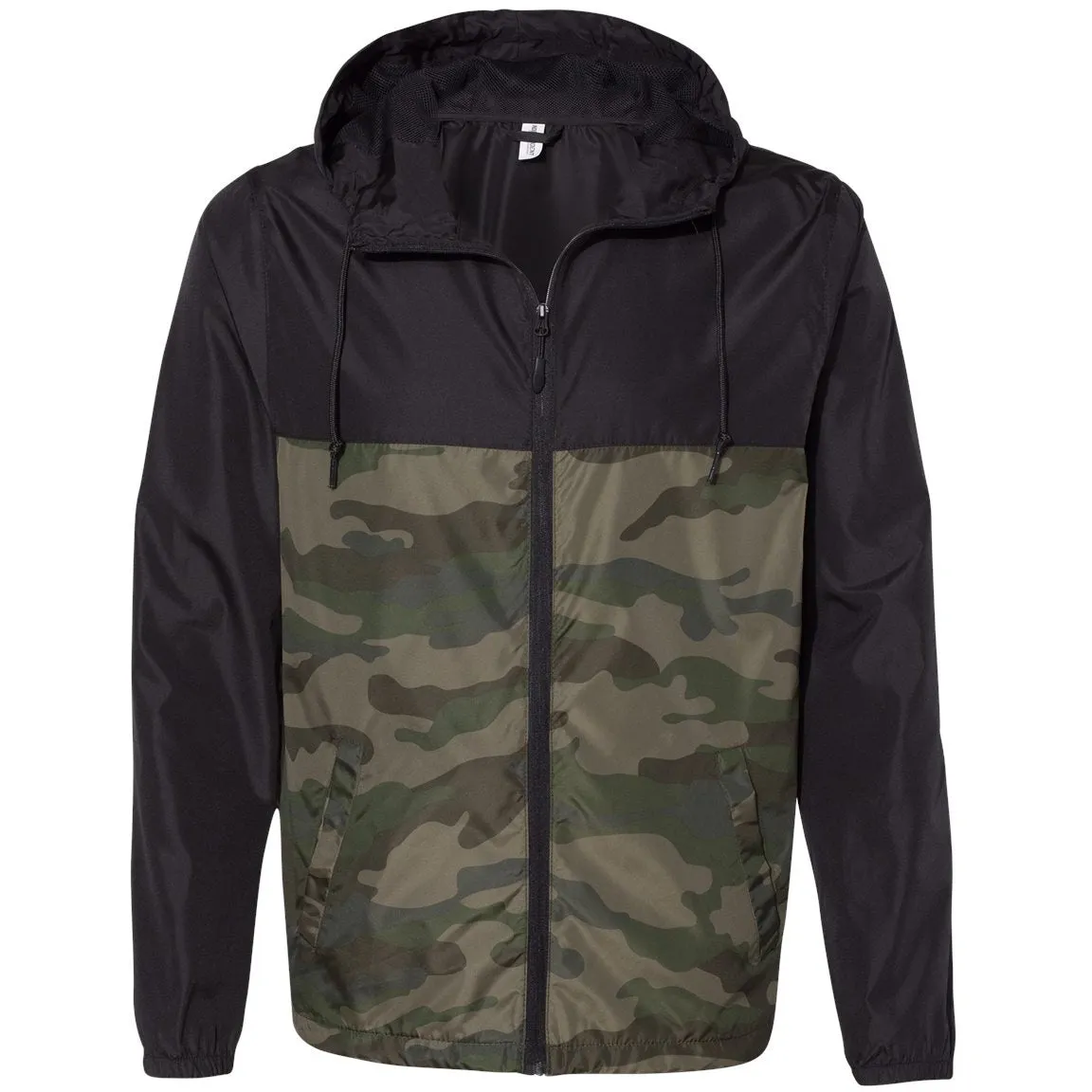 Independent Trading Co. Lightweight Windbreaker Full-Zip Jacket