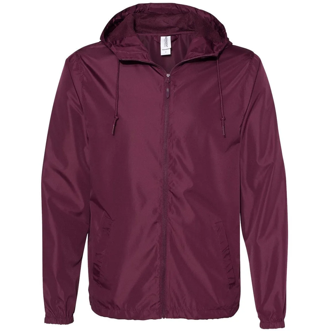 Independent Trading Co. Lightweight Windbreaker Full-Zip Jacket