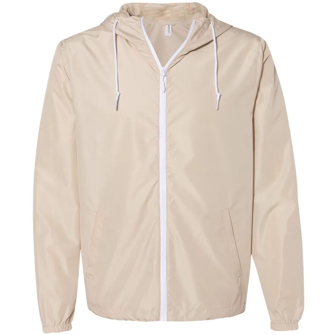 Independent Trading Co. Lightweight Windbreaker Full-Zip Jacket