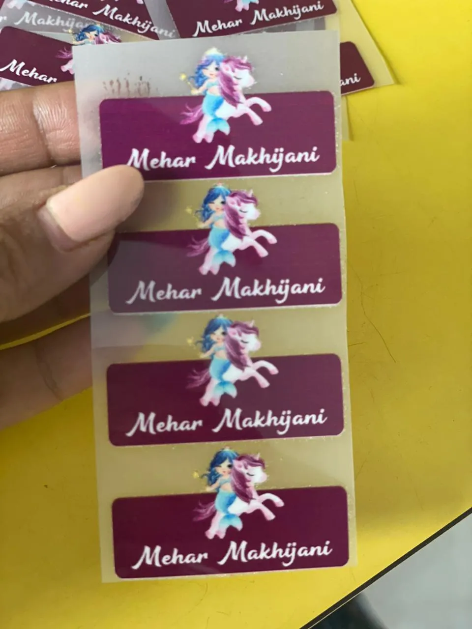 Iron-on Labels