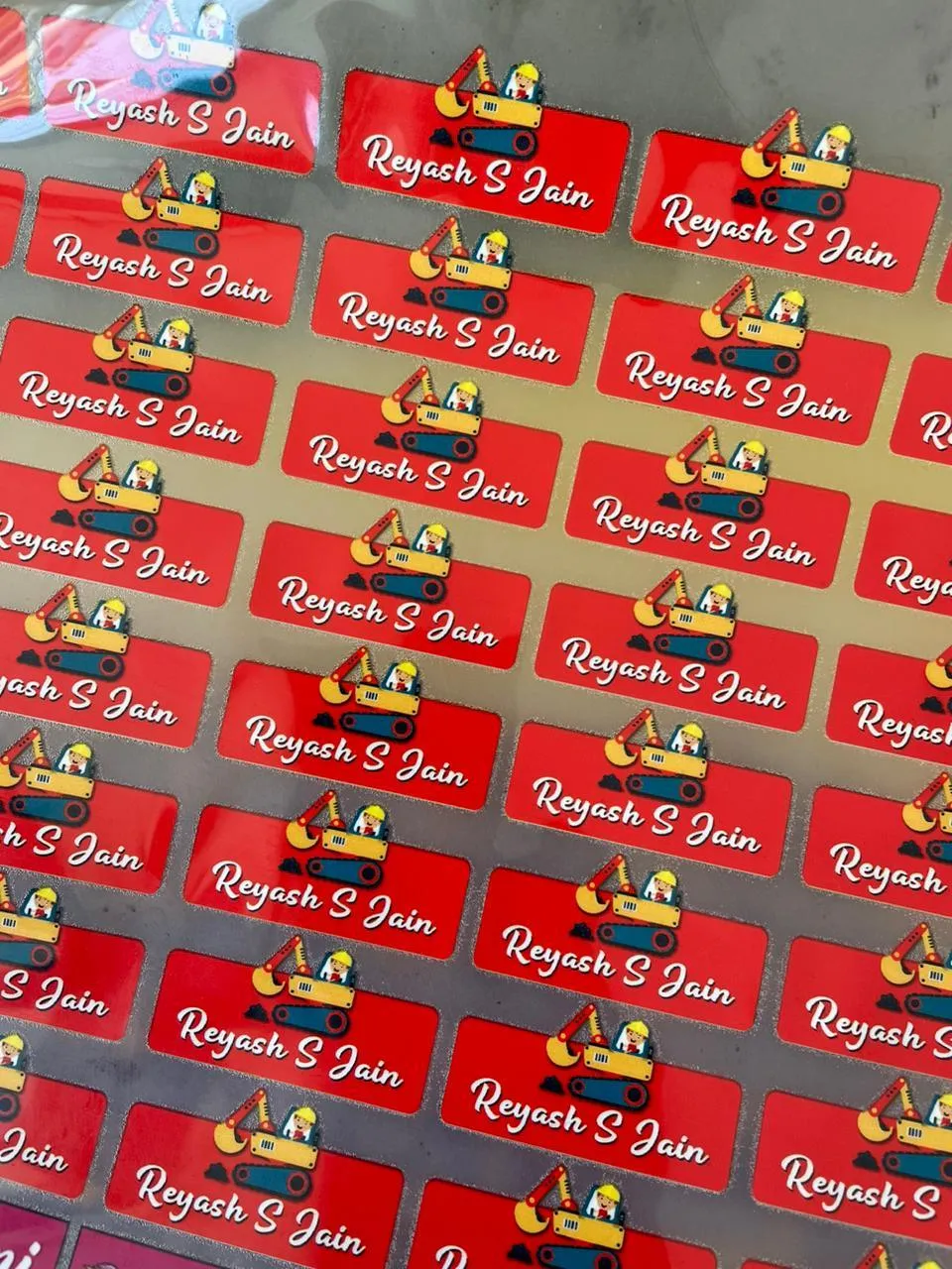 Iron-on Labels