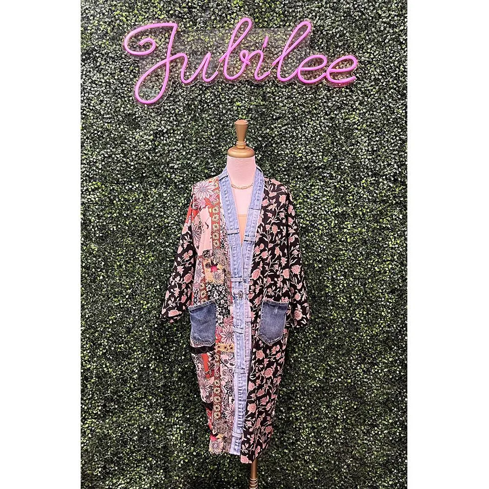 Janis Rust Mix Cardigan