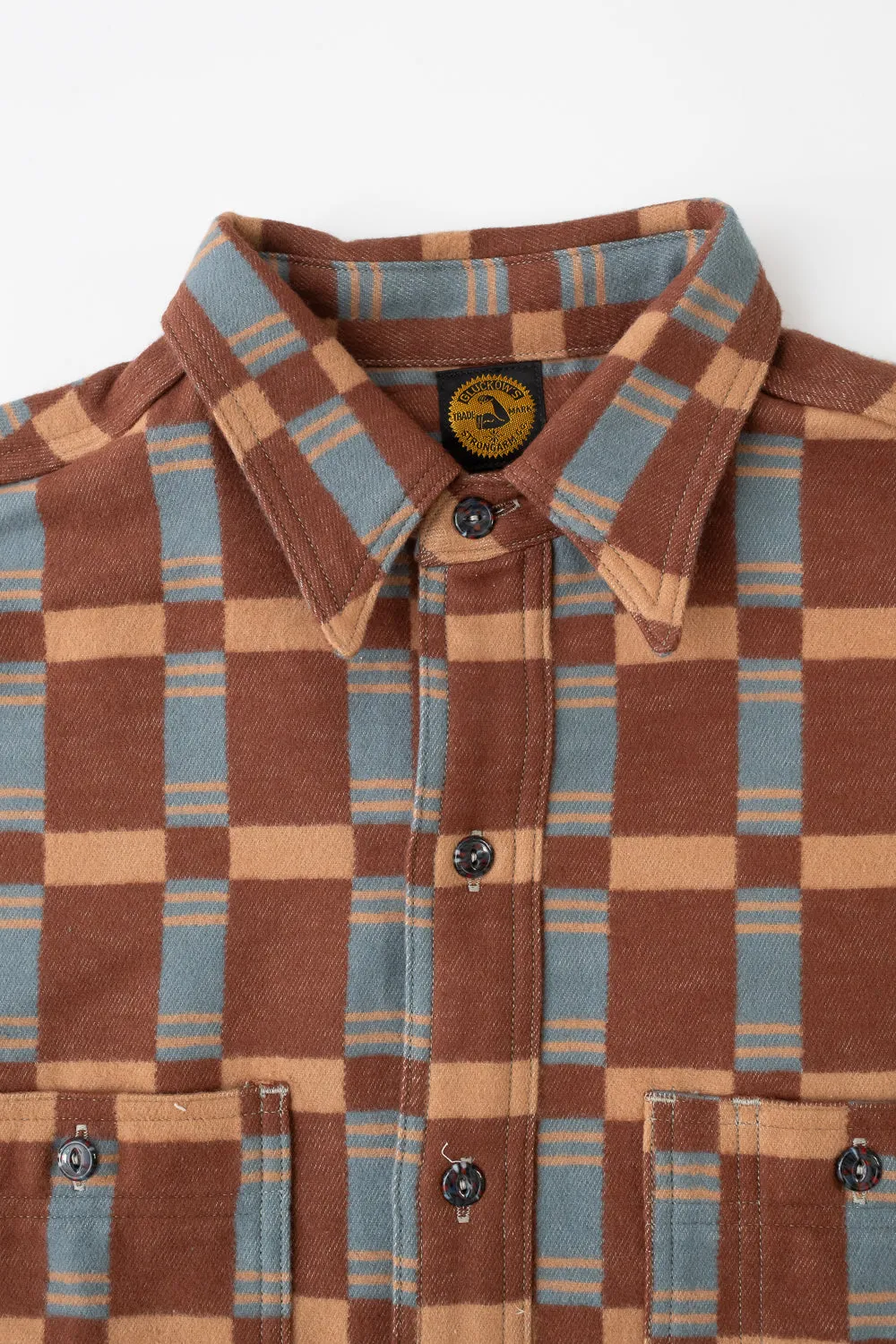 JG-22 - The Heater Flannel - Brown