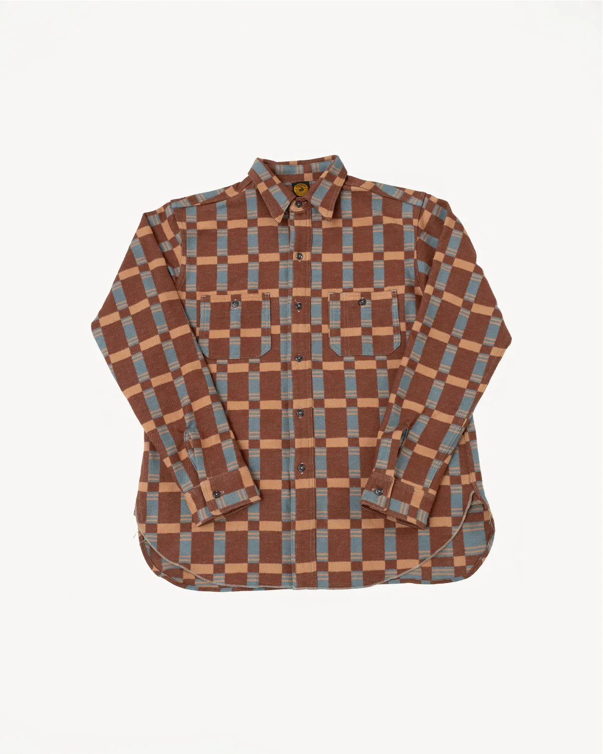JG-22 - The Heater Flannel - Brown