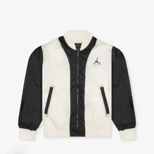 Jordan Flight MVP Arched Wordmark Jacket - White/Black