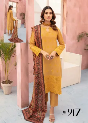 JR-917-R - Readymade - Zarqa Chickenkari Collection By Johra 2022