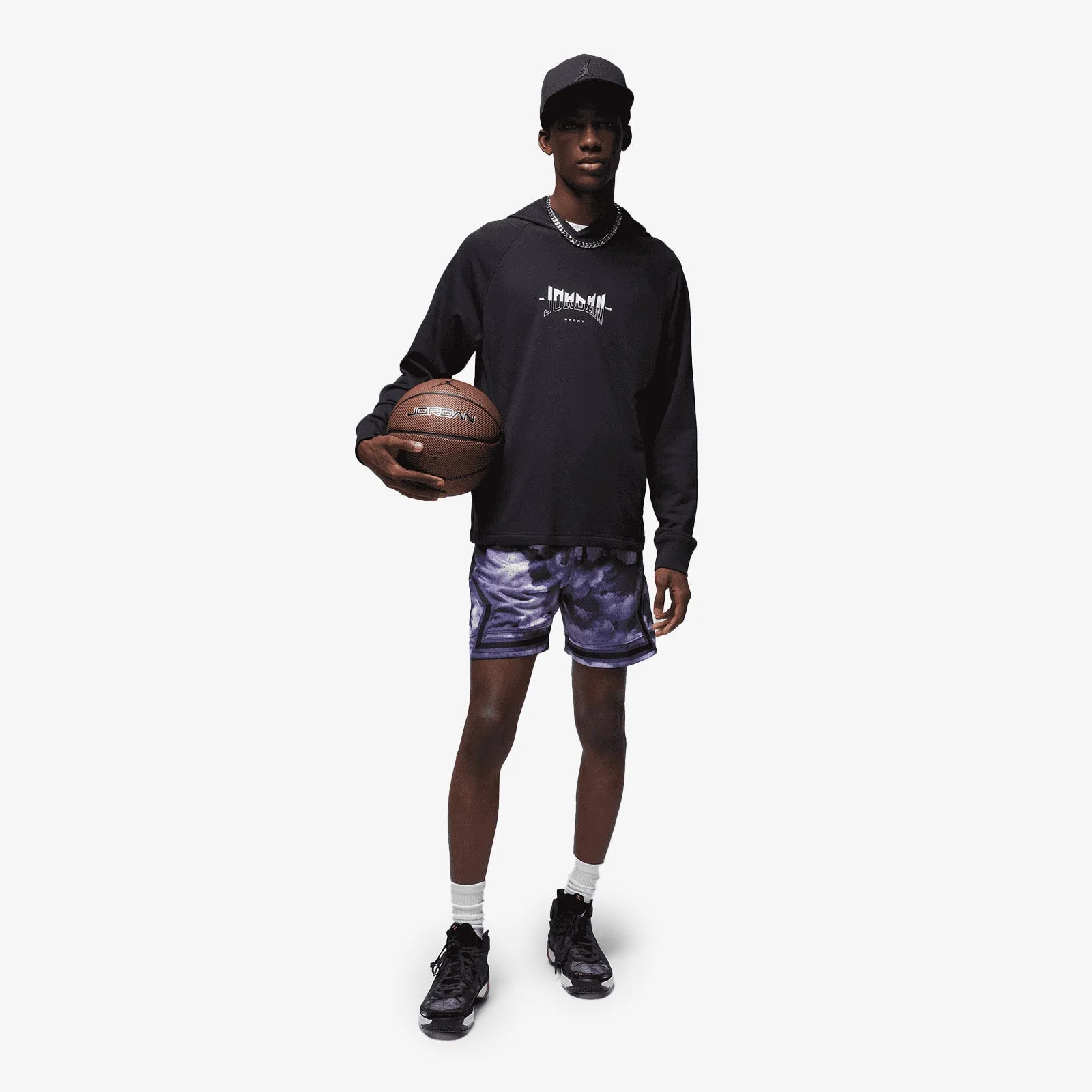 Jumpman Dri-FIT Sport Graphic Hoodie - Black