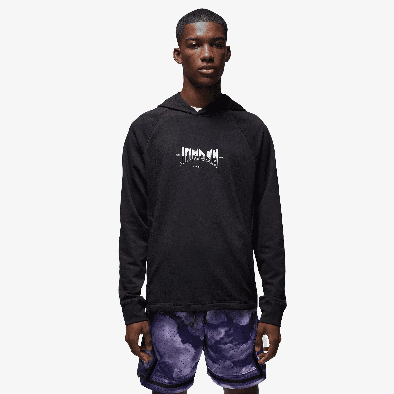 Jumpman Dri-FIT Sport Graphic Hoodie - Black