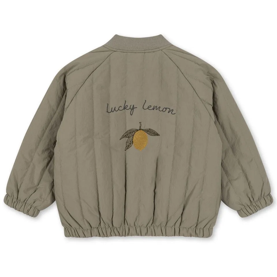 JUNO BOMBER JACKET - LAUREL OAK