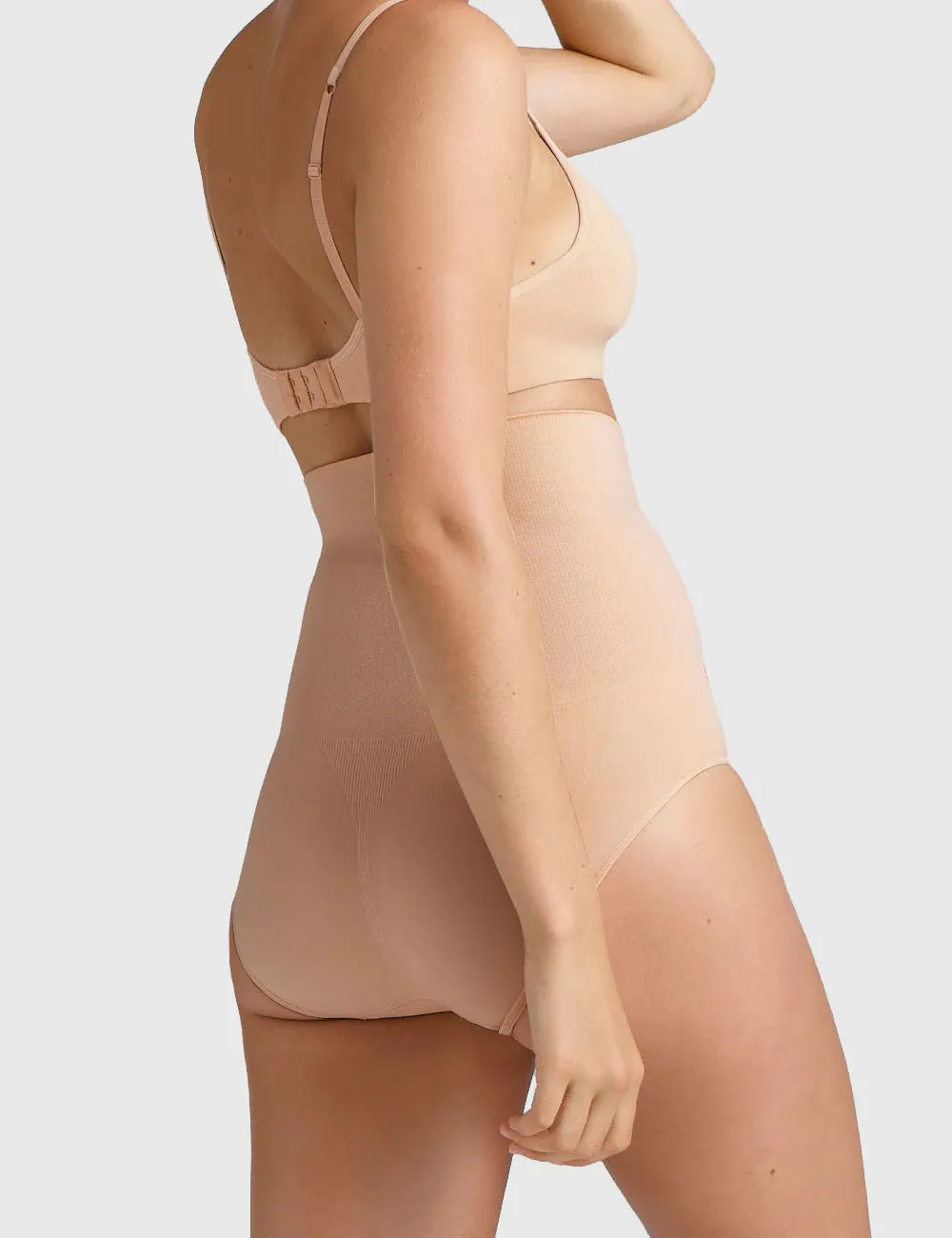Killer Figure Ab Shaper Brief / Rose Beige