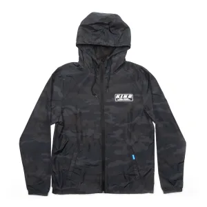 King Shocks BLACK CAMO Lightweight Windbreaker