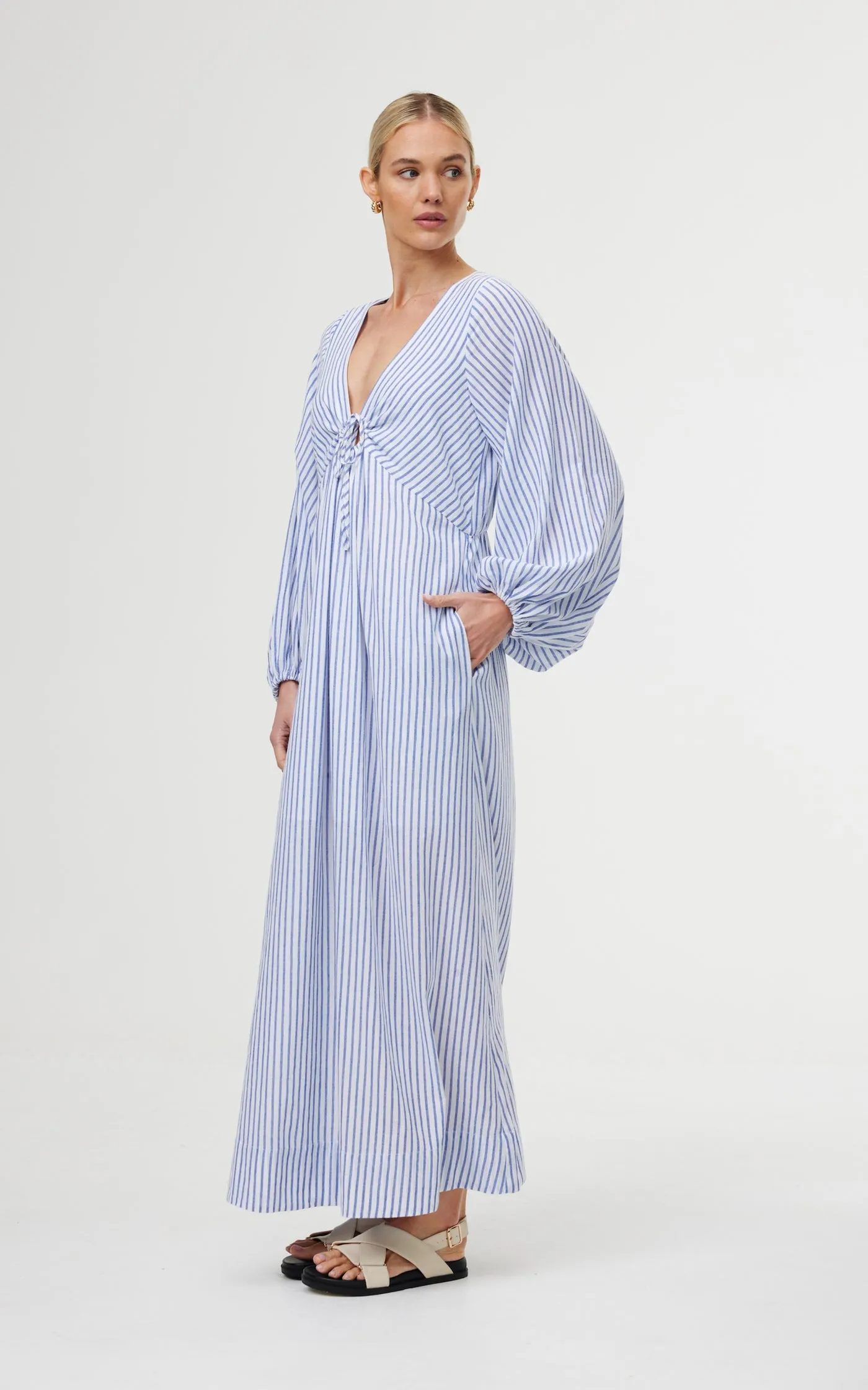 Kinney Marais Dress - Sea Stripe