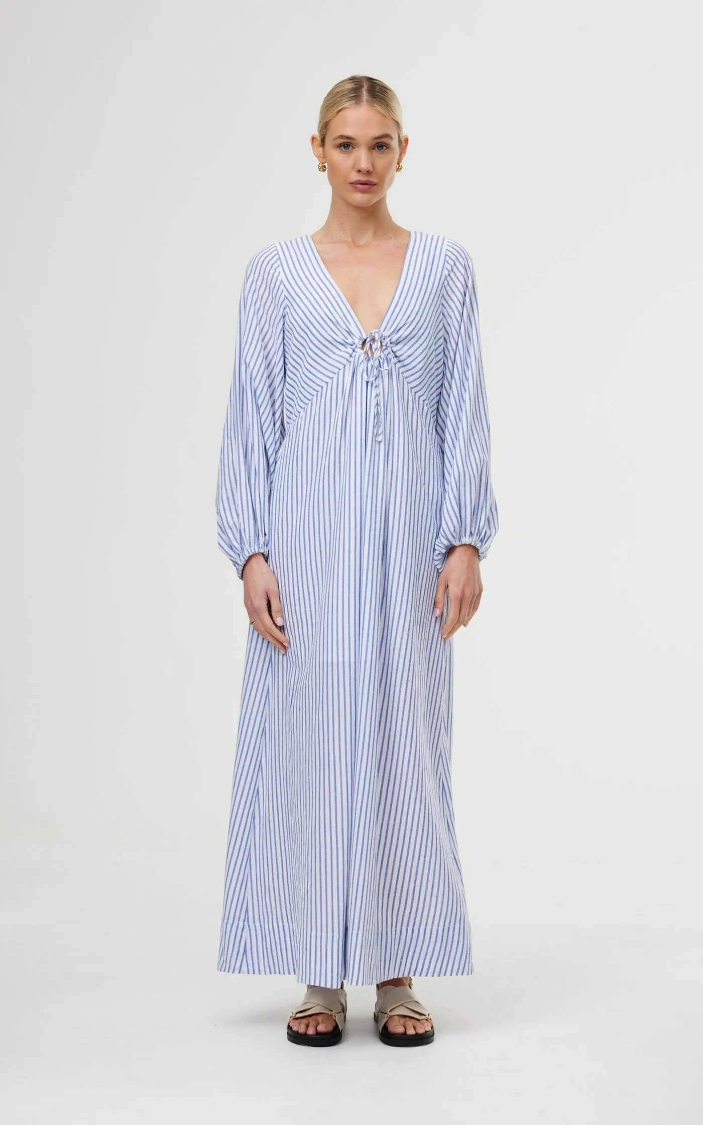 Kinney Marais Dress - Sea Stripe