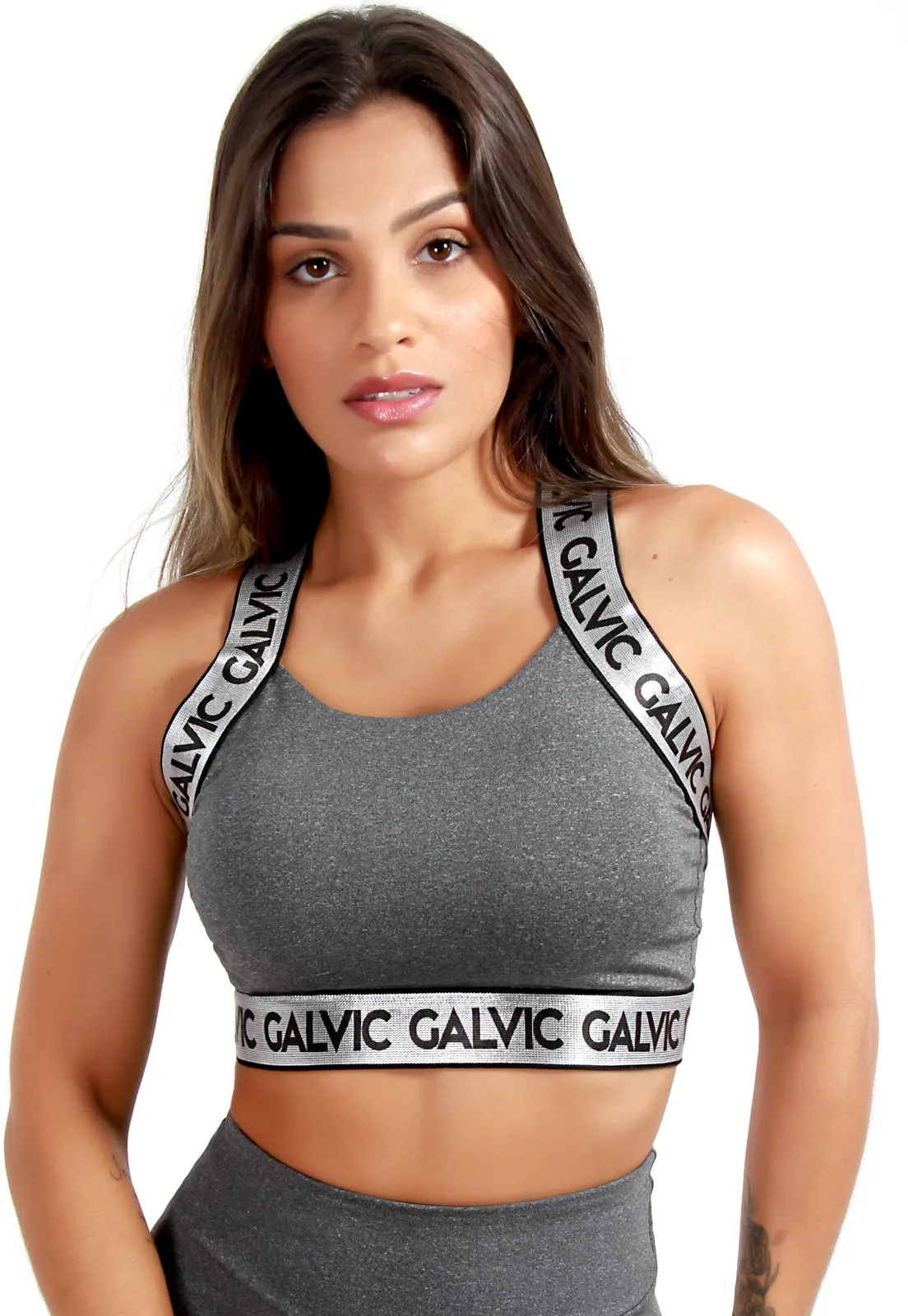 KIT 6 Tops Fitness Com Elástico
