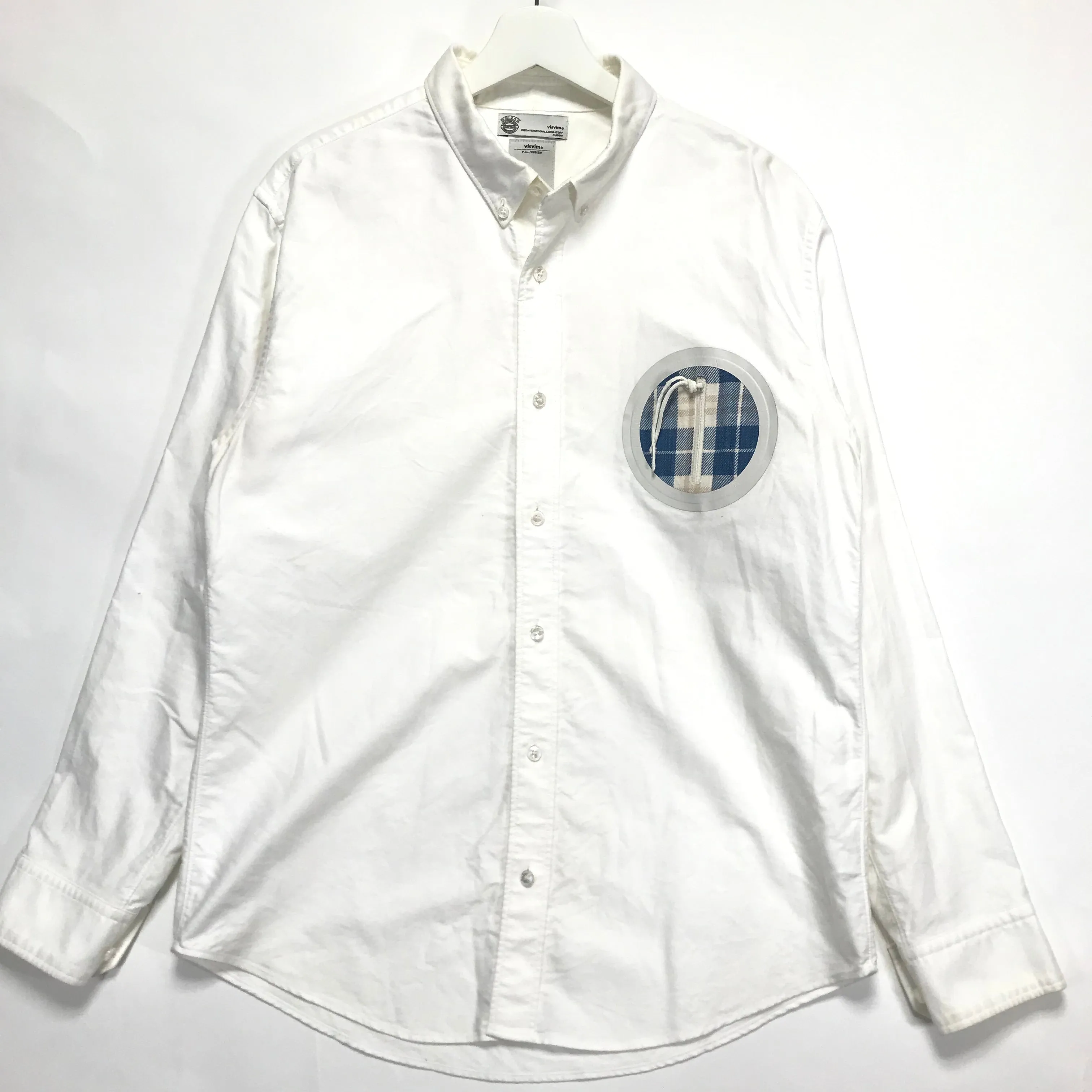 [L] Visvim 14SS JUNEAU WELD L/S SHIRT GIZA WHITE