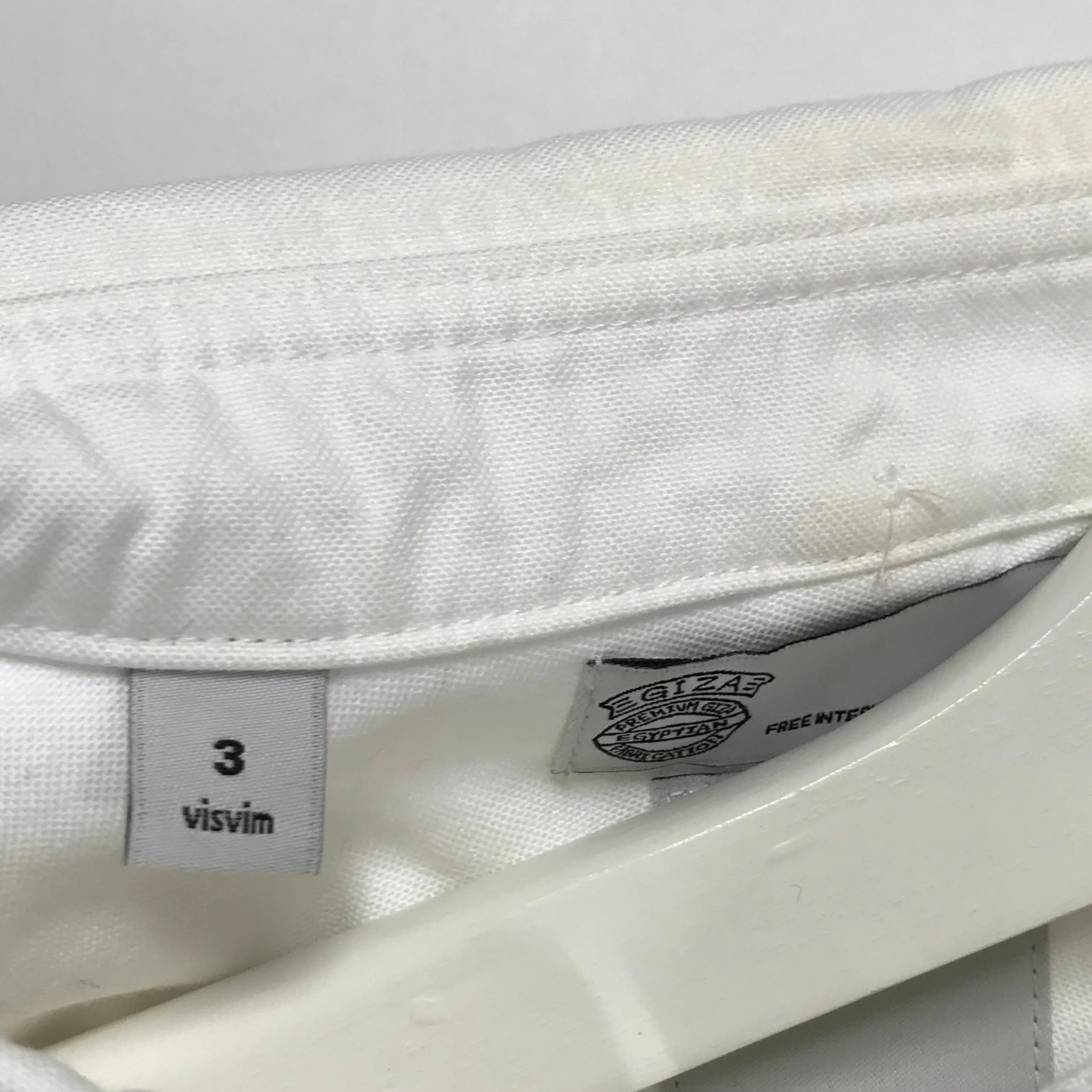 [L] Visvim 14SS JUNEAU WELD L/S SHIRT GIZA WHITE