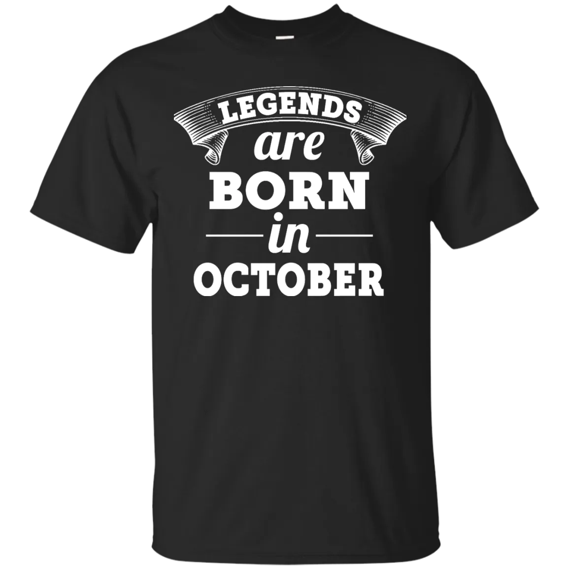 Legends are born in October shirt, hoodie, tank