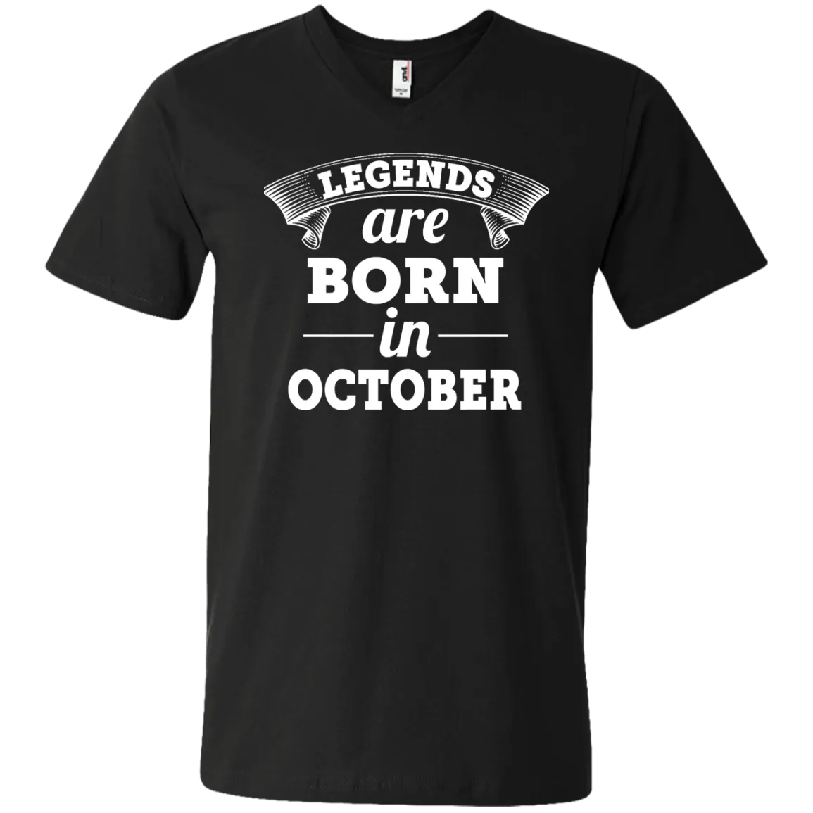 Legends are born in October shirt, hoodie, tank