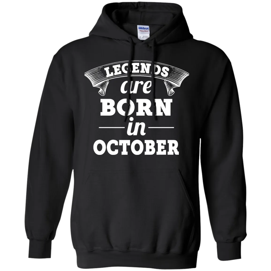 Legends are born in October shirt, hoodie, tank