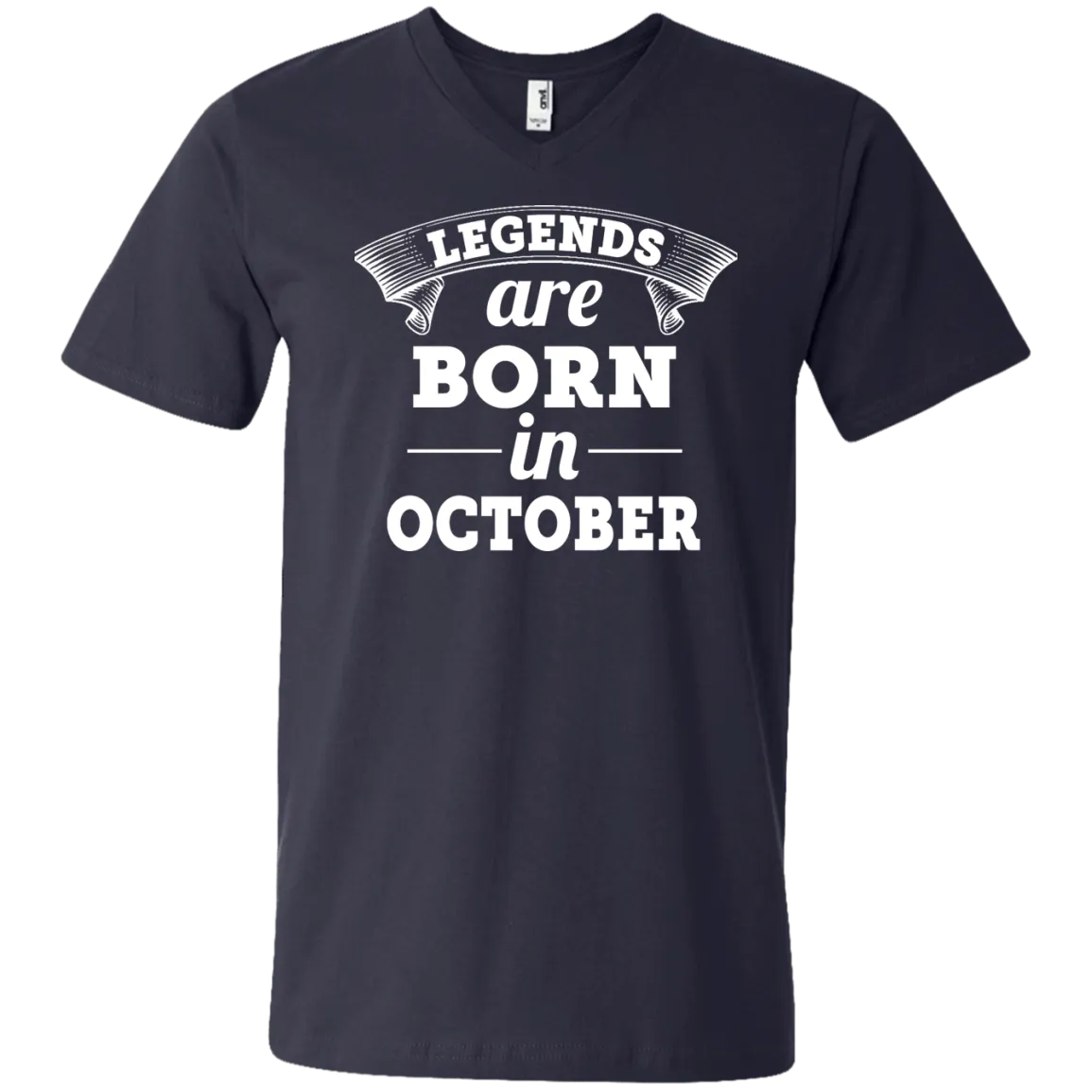 Legends are born in October shirt, hoodie, tank