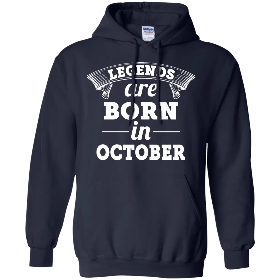 Legends are born in October shirt, hoodie, tank