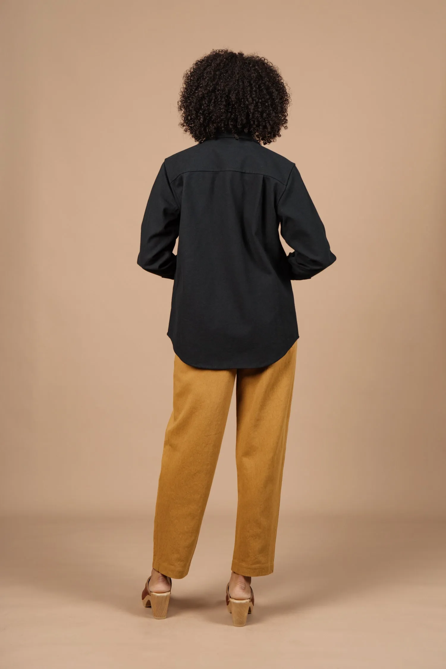 Lenon Shirt / Black Twill