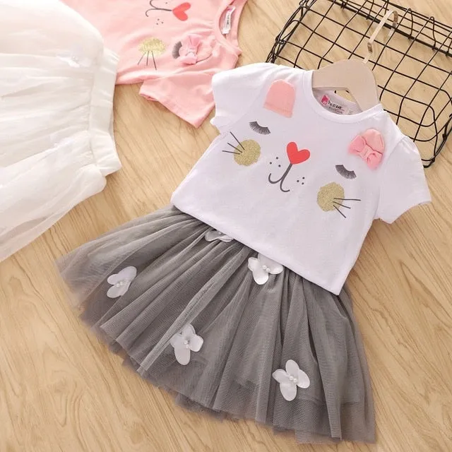 Long Sleeve Kids Clothes For Girls Costume