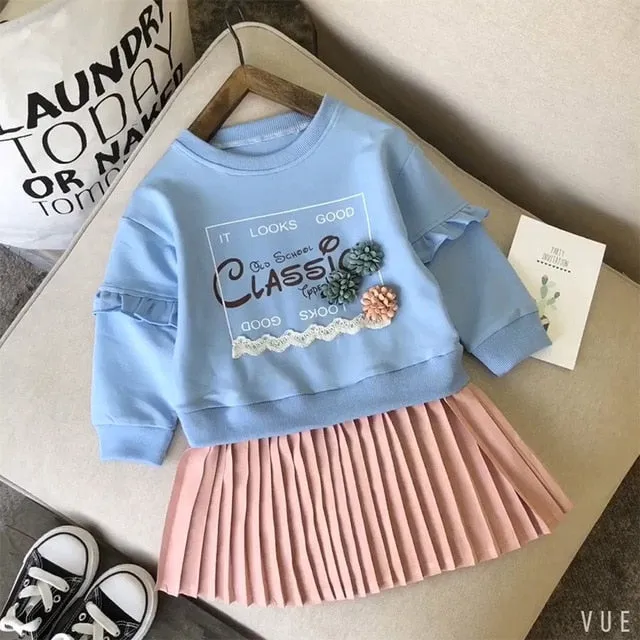 Long Sleeve Kids Clothes For Girls Costume