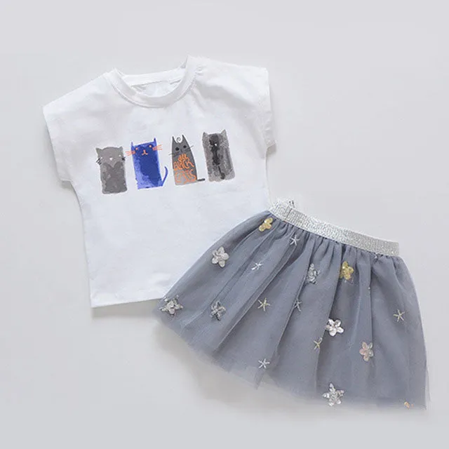 Long Sleeve Kids Clothes For Girls Costume