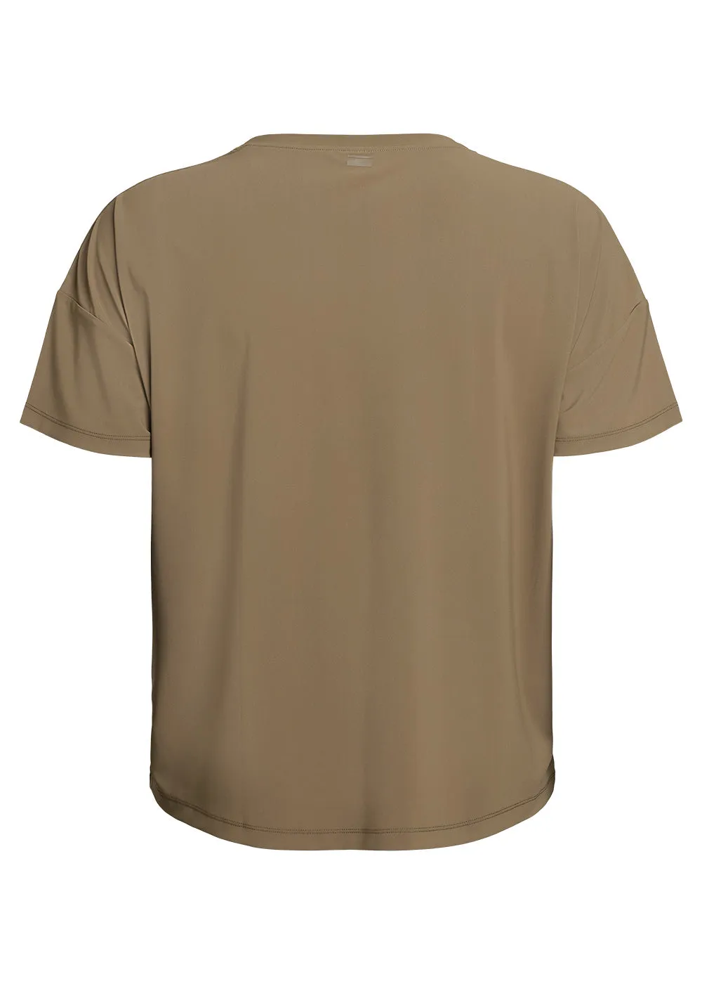 Loose Tee Vela - deep olive
