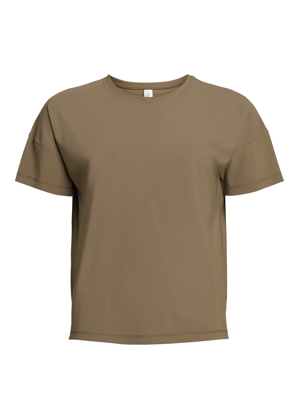 Loose Tee Vela - deep olive