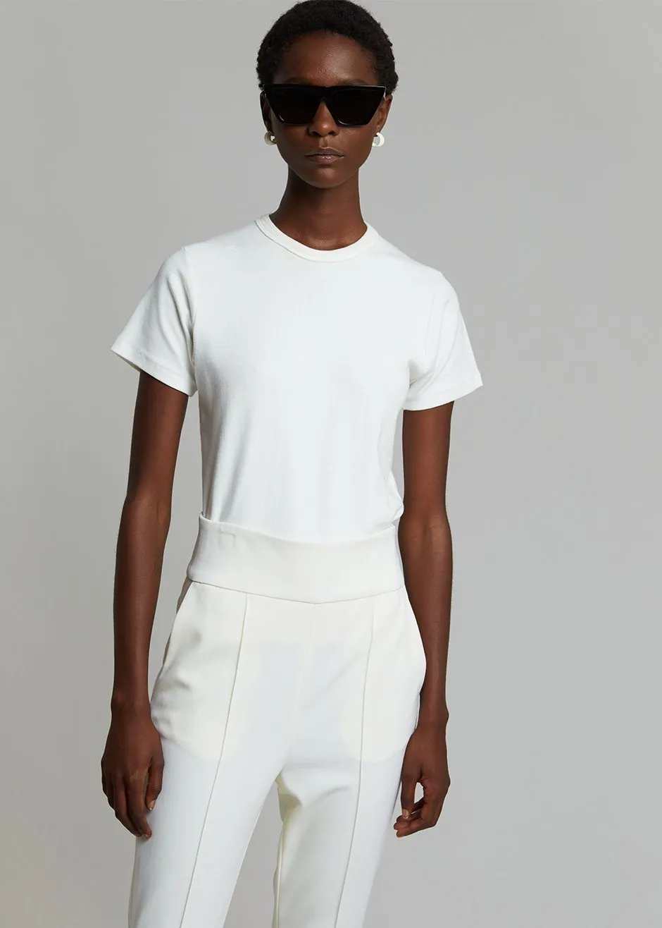 Loulou Studio Pinzon Stirrup Pants - Ivory