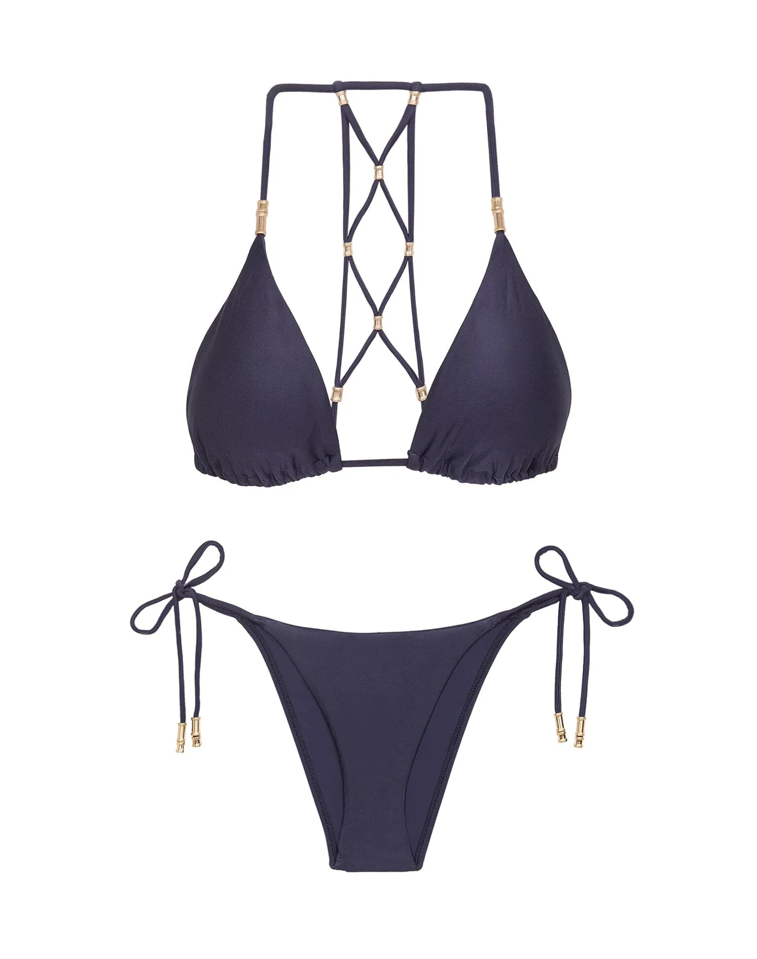 Lucy Tie Bottom - Indigo