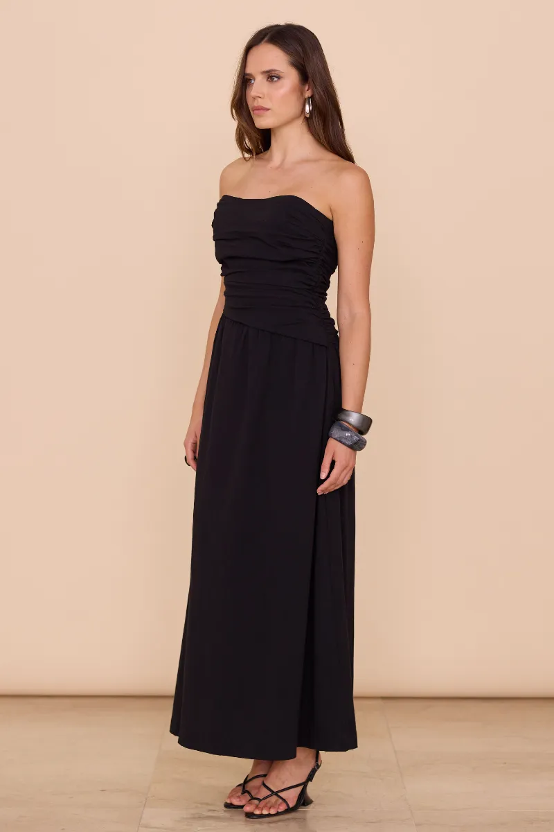 LYRIC MAXI DRESS - BLACK