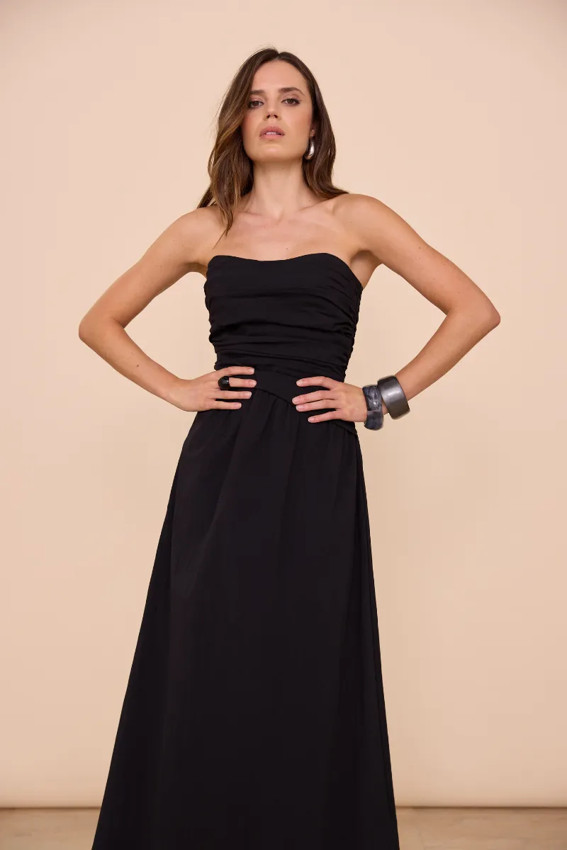 LYRIC MAXI DRESS - BLACK