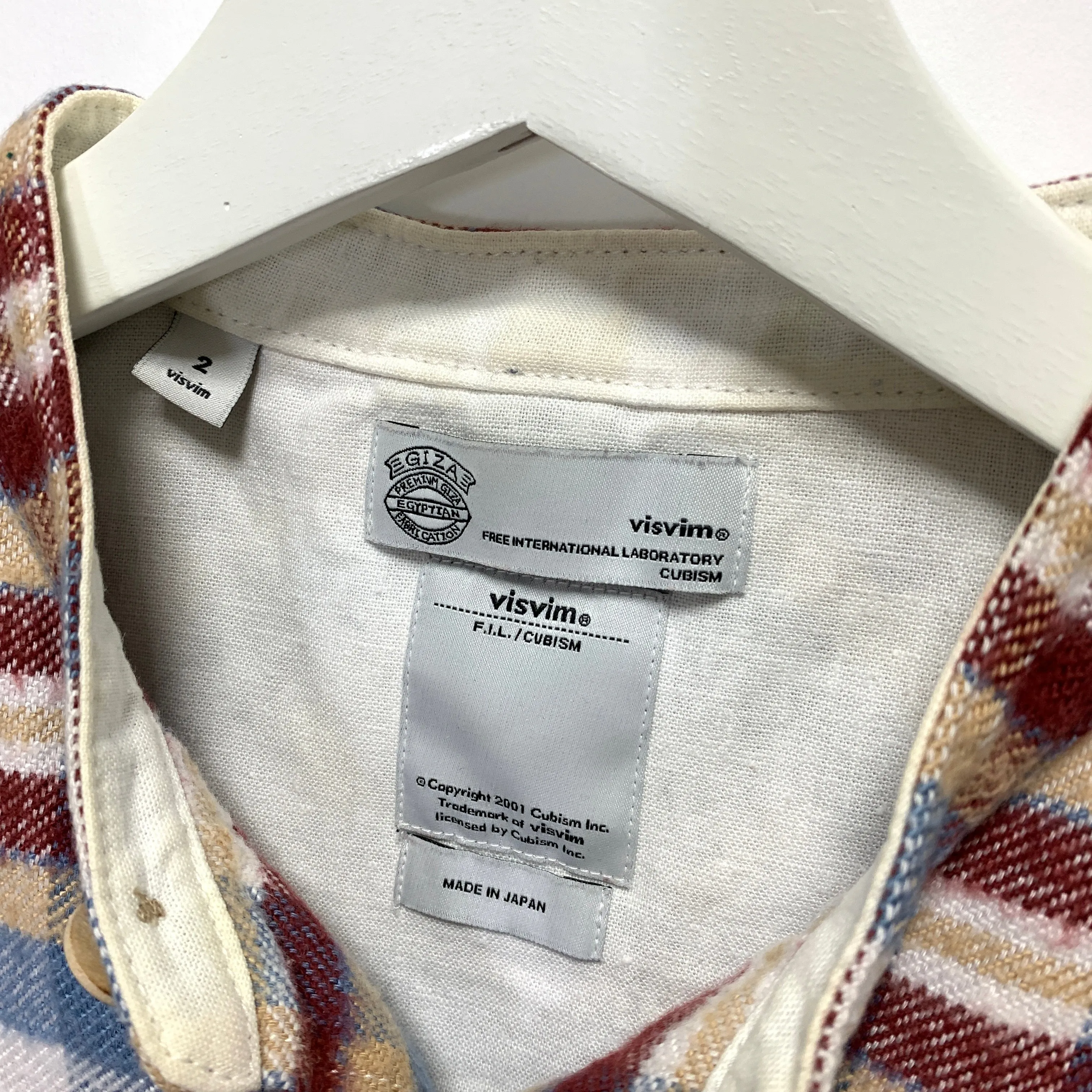 [M] Visvim 12AW BUNYAN SHIRT L/S (BRUSHED GIZA) FIL Exclusive