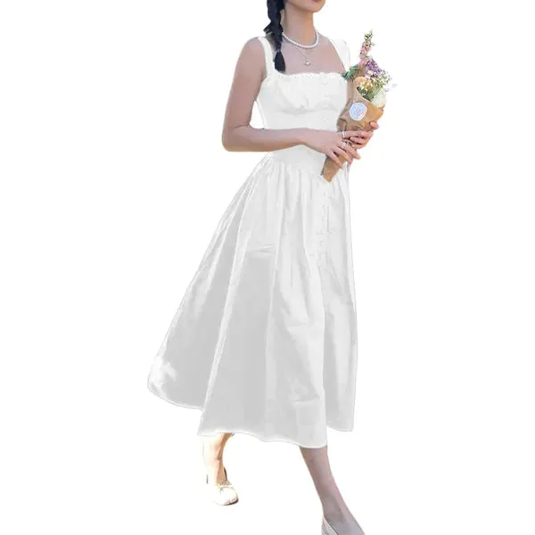 Marcia® | Black Midi Sundress