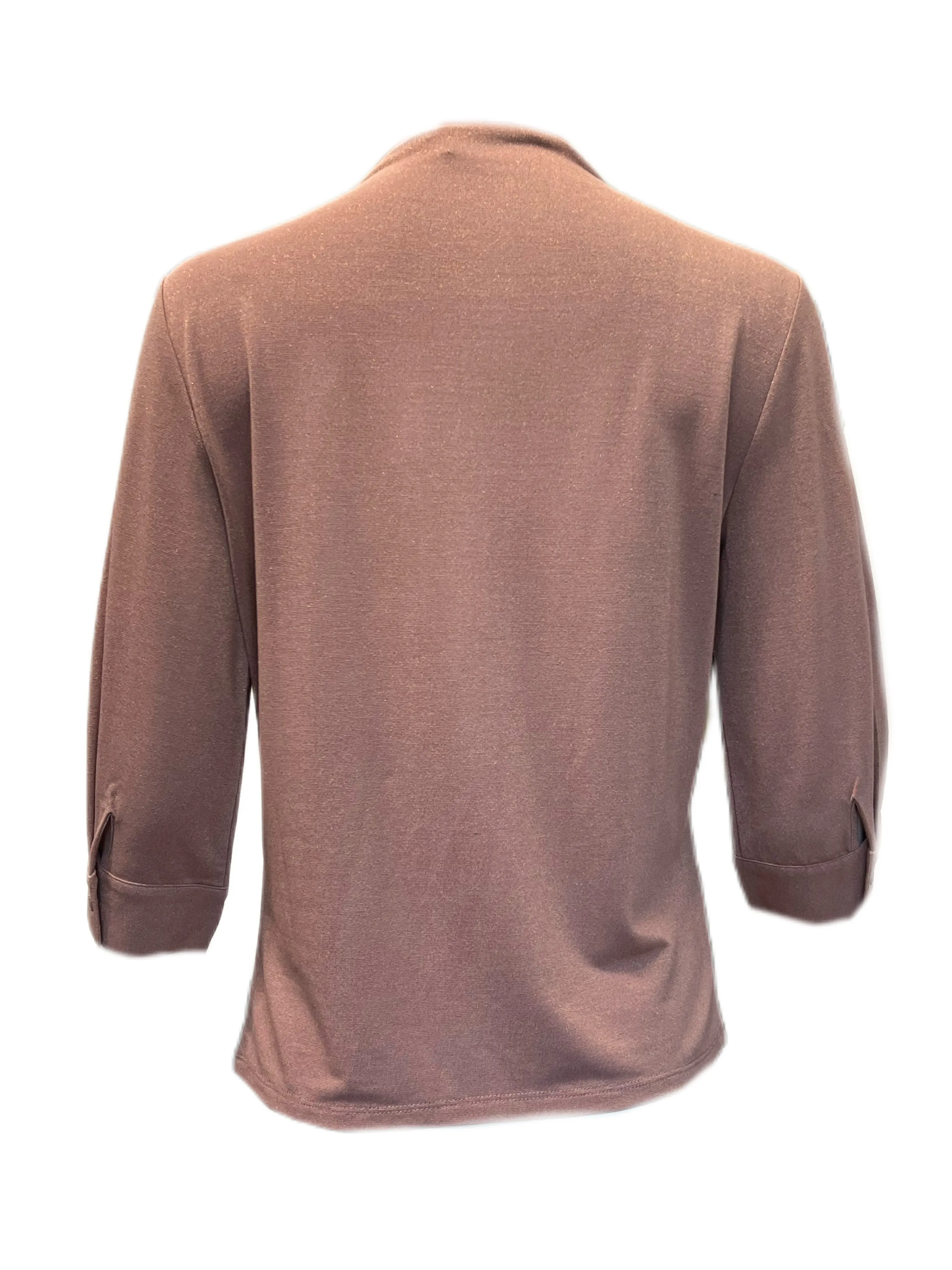 Marella by Max Mara Women's Peach Oronte Jersey Top Size L NWT