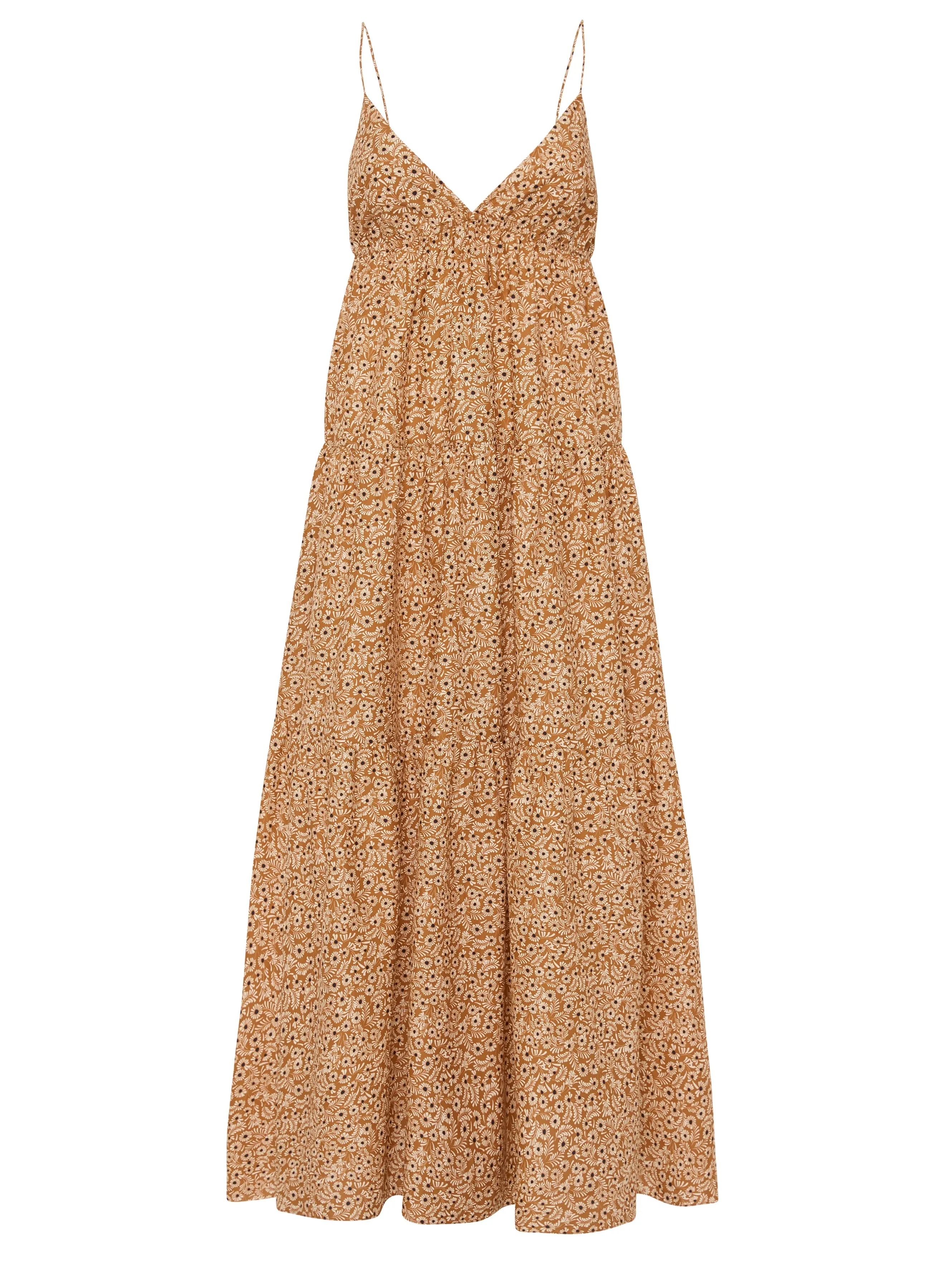 Matteau Triangle Tiered Sundress in Strawflower