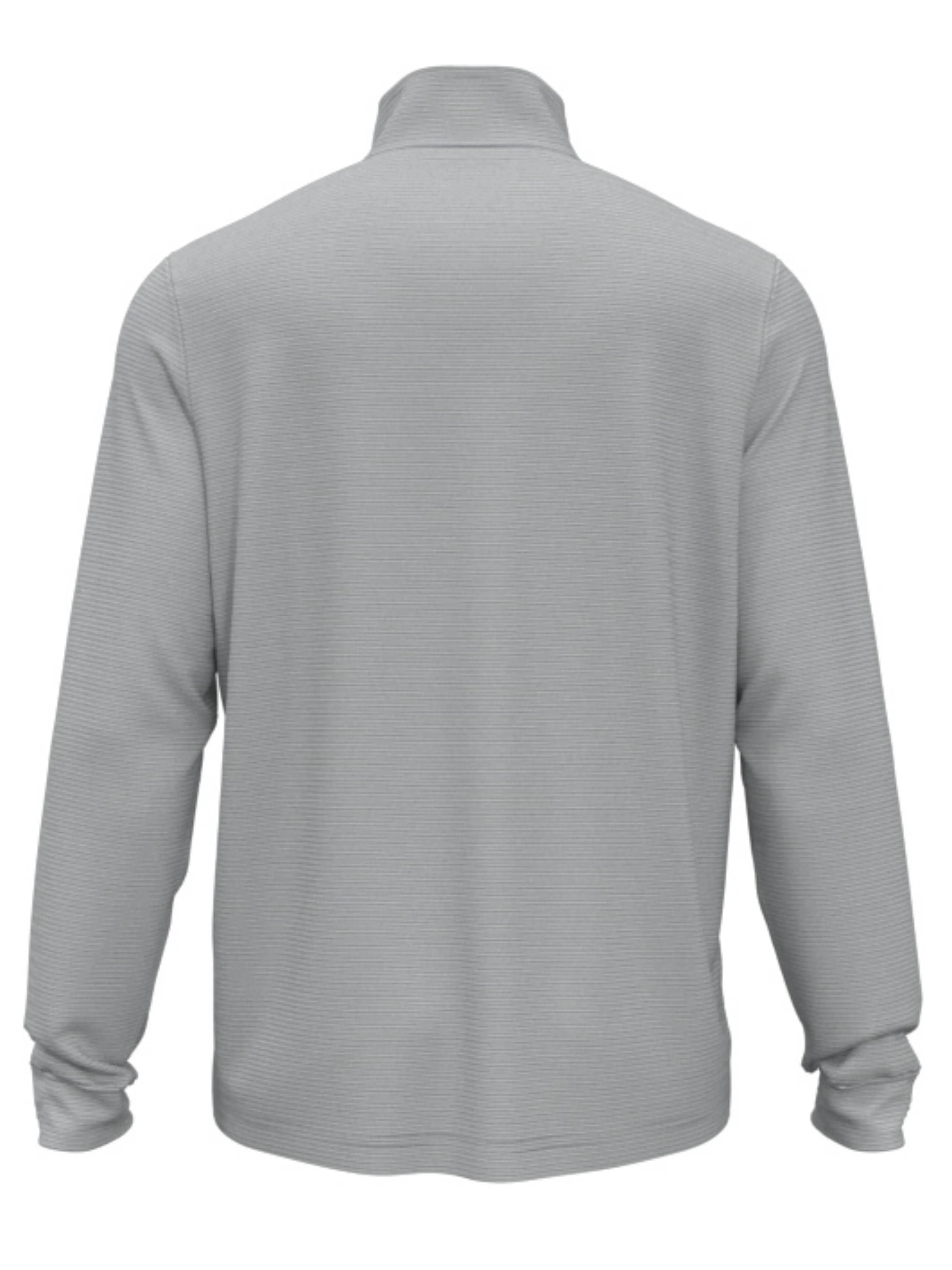 Men's Long Sleeve Feeder Stripe Mock Neck